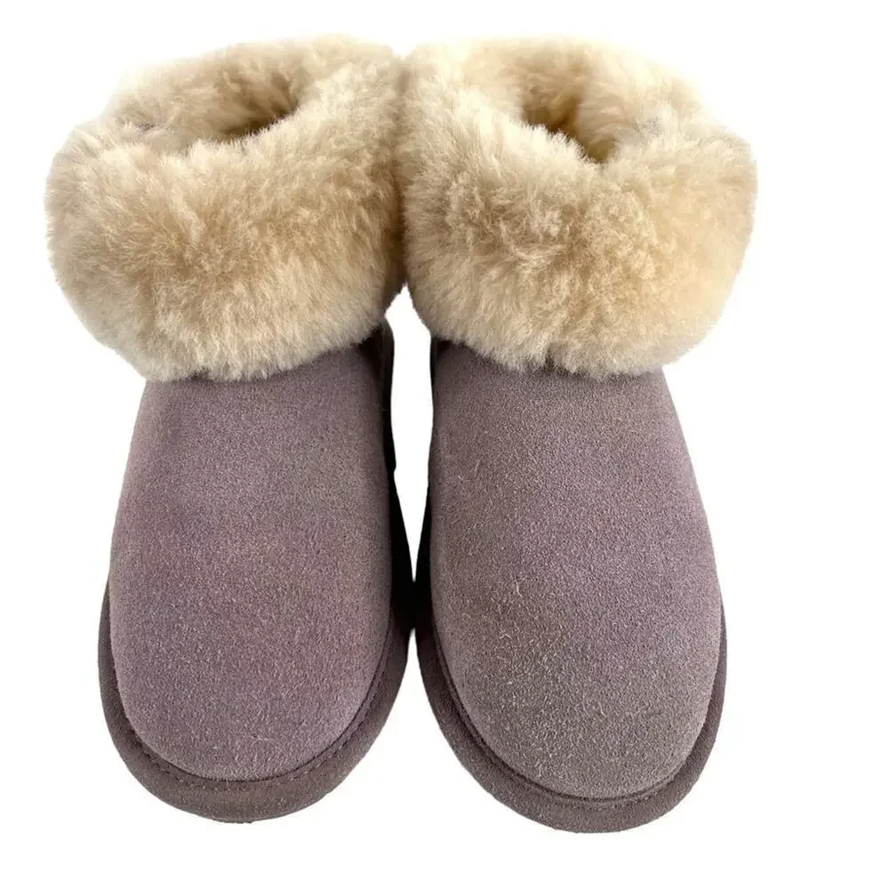 BEARPAW the Abby Boot in Lavender Size 2 Big Girl